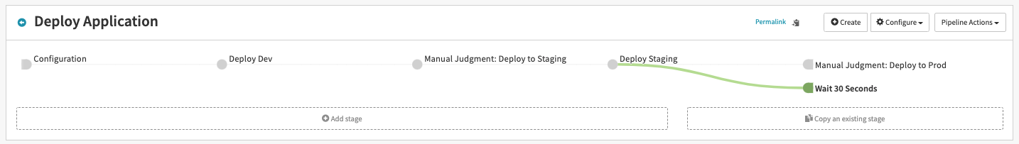 Deploy Staging Dependencies