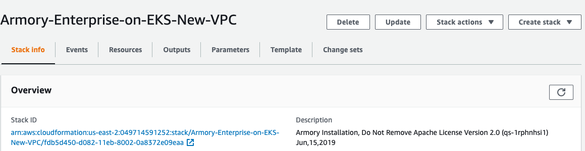 CloudFormation Stack Delete
